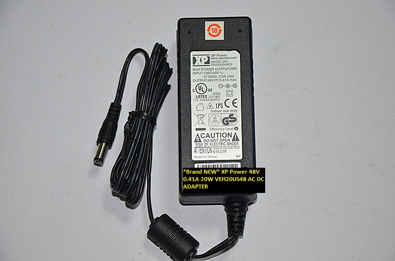 *Brand NEW* XP Power 48V 0.41A 20W VEH20US48 AC DC ADAPTER 5.5*2.5